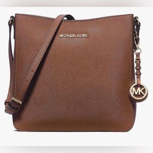 Michael kors shoulder messenger crossbody brown